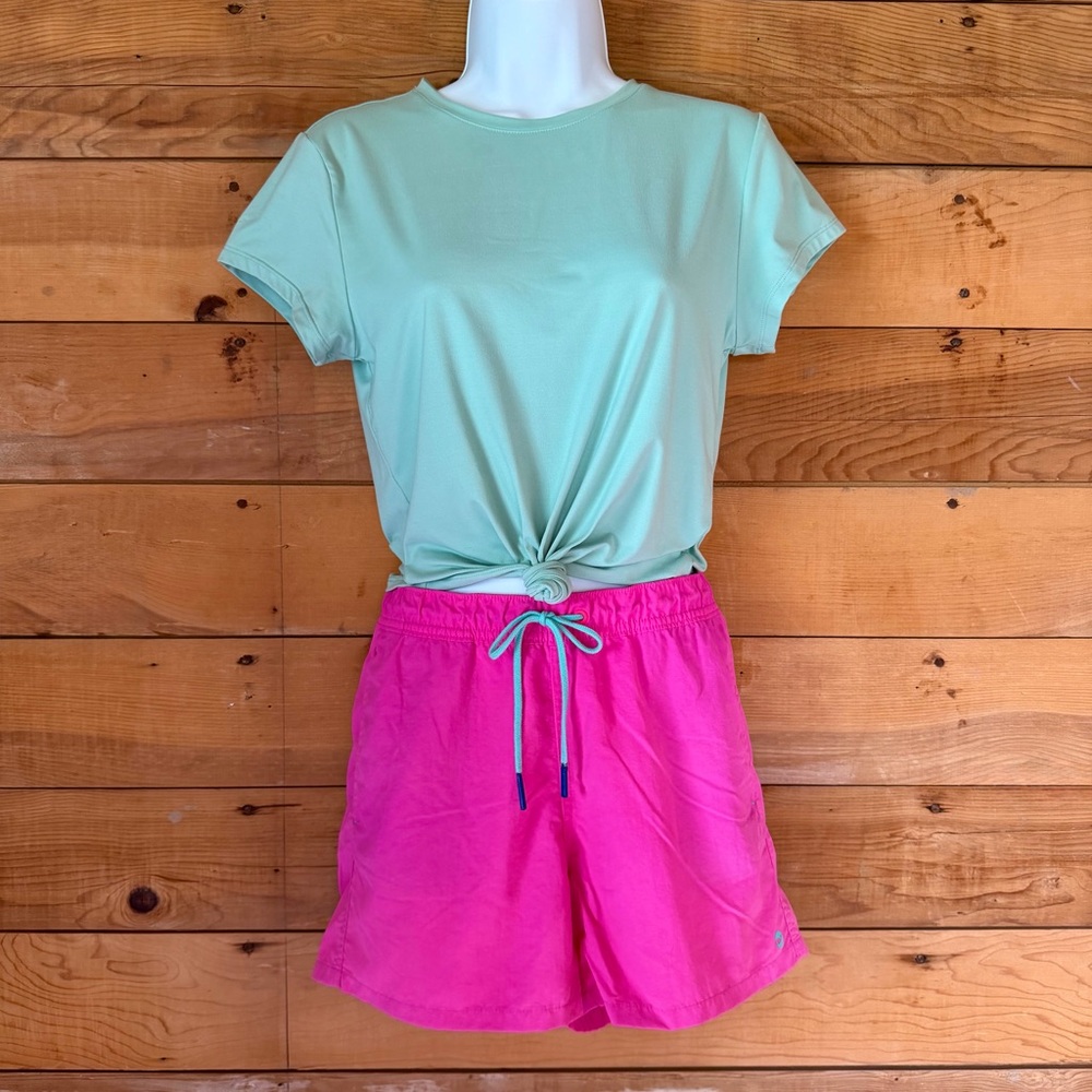 VINYARD VINES | Hot pink drawstring board shorts - women’s size S